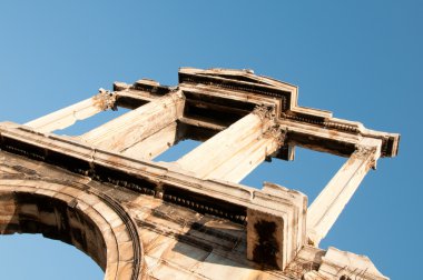 Greece, Athens. Arch of Hadrian. clipart