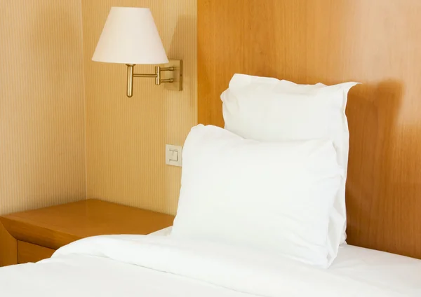 Bad in a hotel — Stock Photo, Image