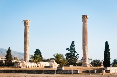 olimpian Tapınağı zeus, Atina, Yunanistan