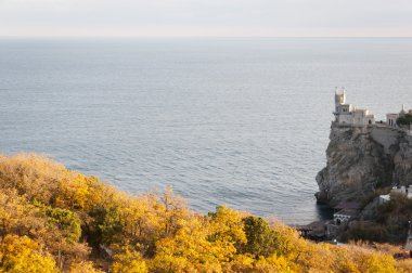 Swallow's Nest, crimea, Ukraine clipart