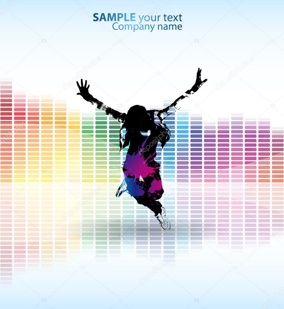 Colour dance poster