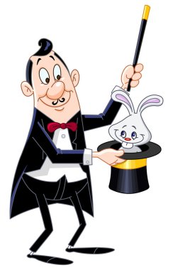 Magician clipart