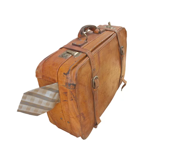 Vintage çanta — Stok fotoğraf