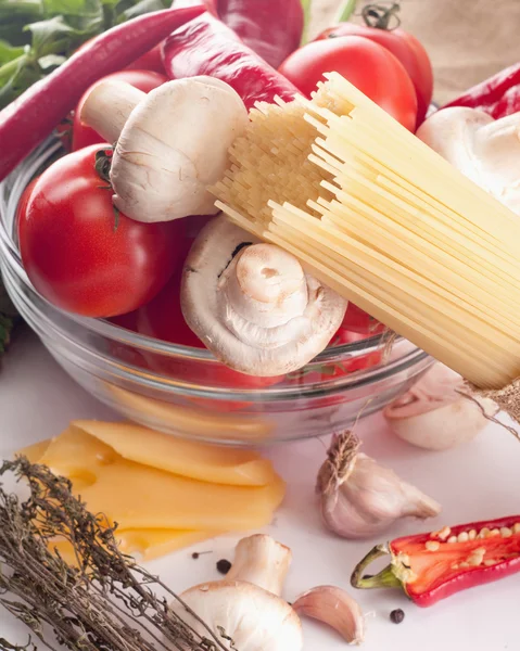 Italiensk pasta — Stockfoto
