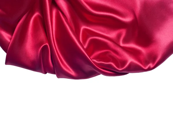 红色丝绸 — 图库照片