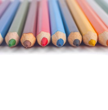 Colored pencils clipart