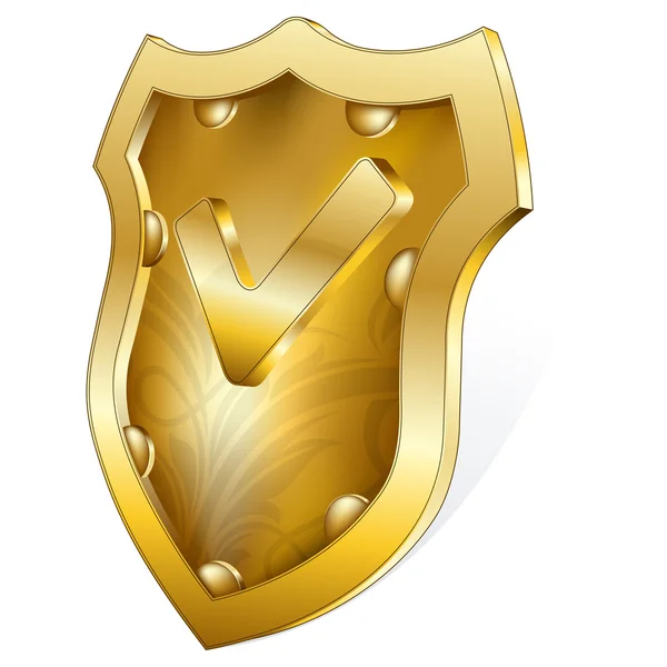 Shield security concept — Stock Vector