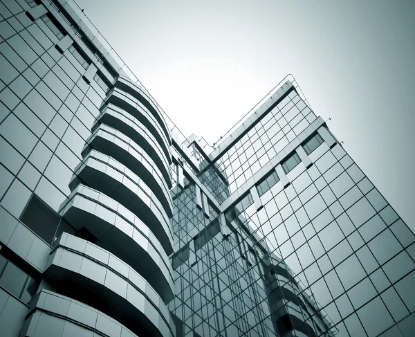 Texturou podokno současného skla, architektonické, stavební skysc — Stock fotografie