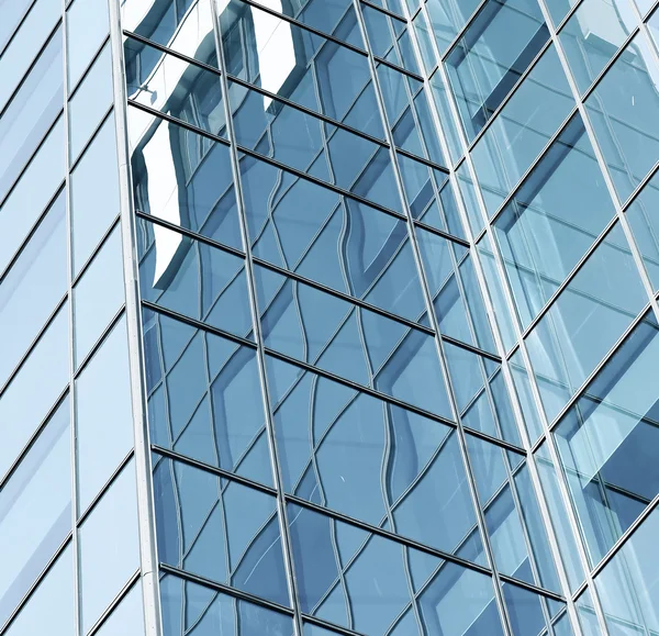 Perspective glass corner of office building — Stock Photo © Vladitto ...