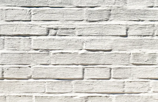 Texture murale en brique blanche — Photo