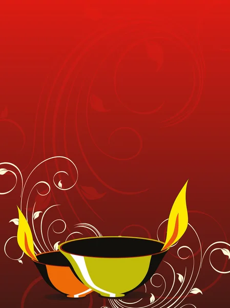 Ilustração de diwali — Fotografia de Stock