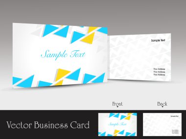 set of modern design vector business card templates clipart