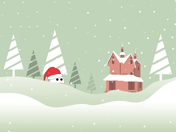 Векторная фанк-иллюстрация для веселого Рождества — стоковый вектор