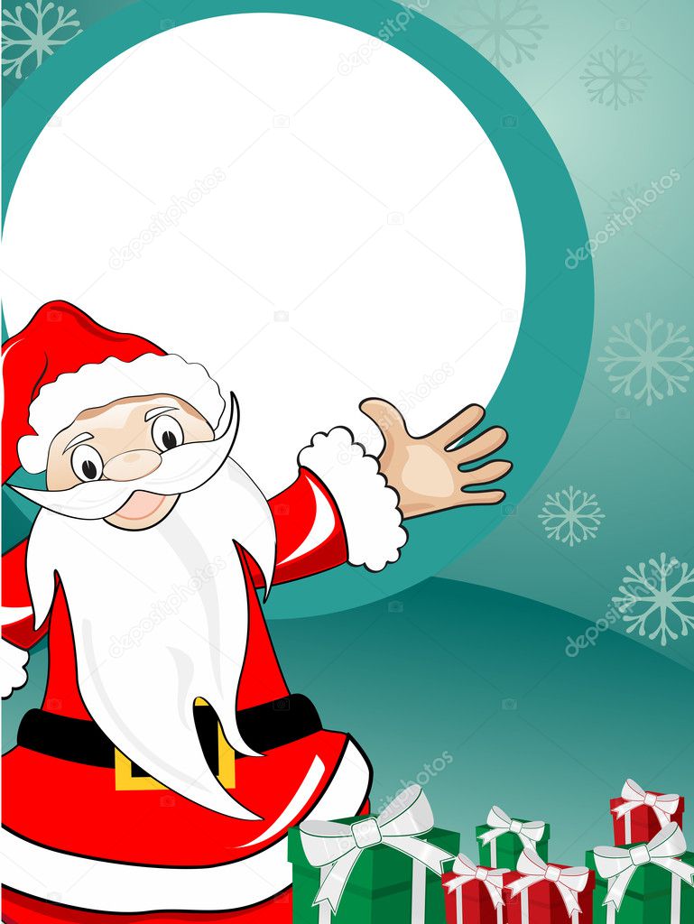 vector merry christmas celebration template