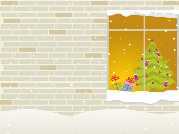 Concept élégant arrière-plan pour joyeux Noël — Image vectorielle