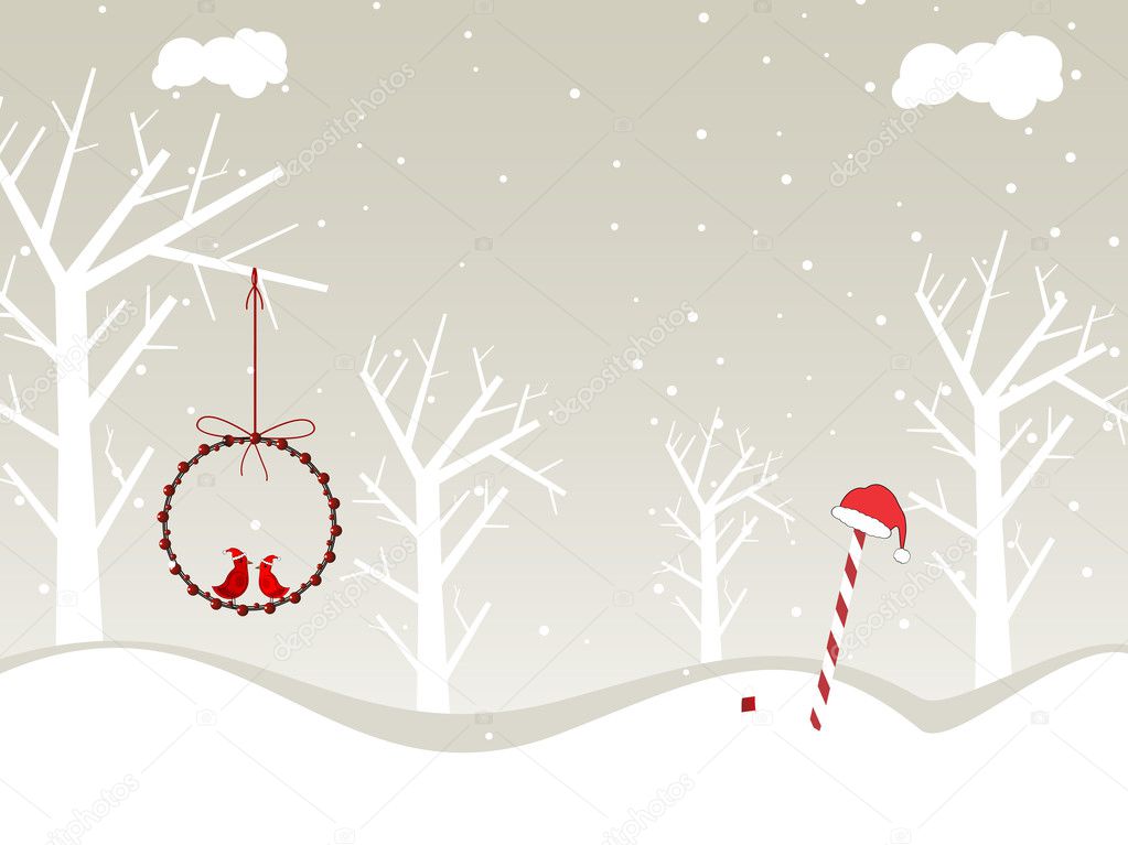 Artistic concept merry xmas background