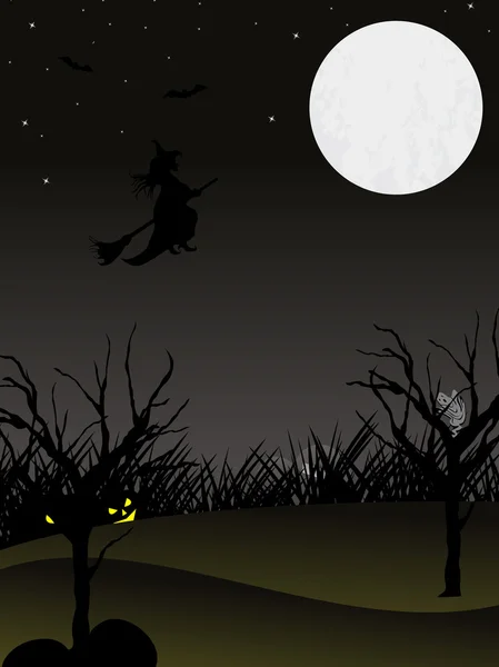 Effrayant vecteur halloween — Image vectorielle