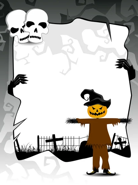Vecteur effrayant pour Halloween — Image vectorielle