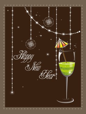 vector elagant design greeting card clipart