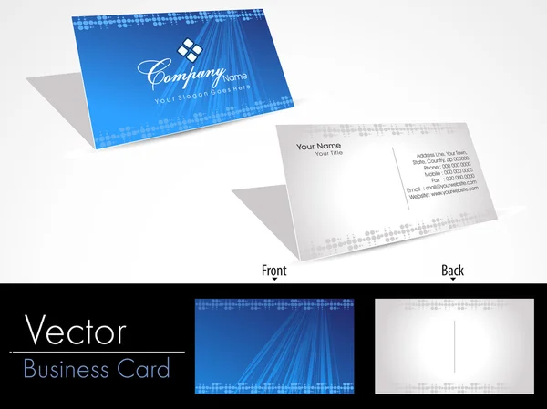 Business card - vector — Stock Vector
