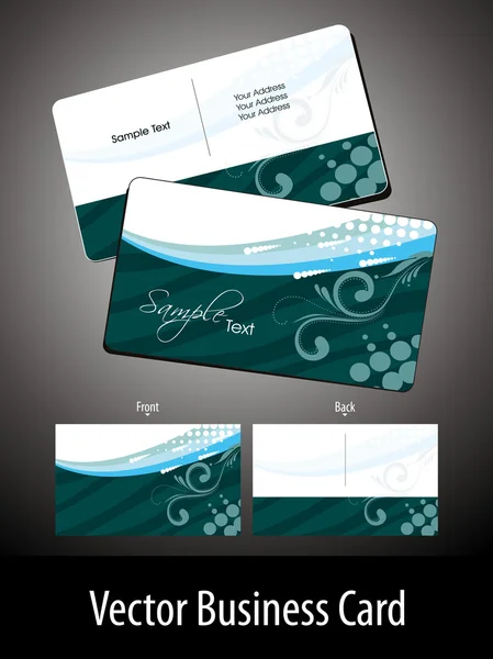 Vector set of elegant design gift card — Stock Vector