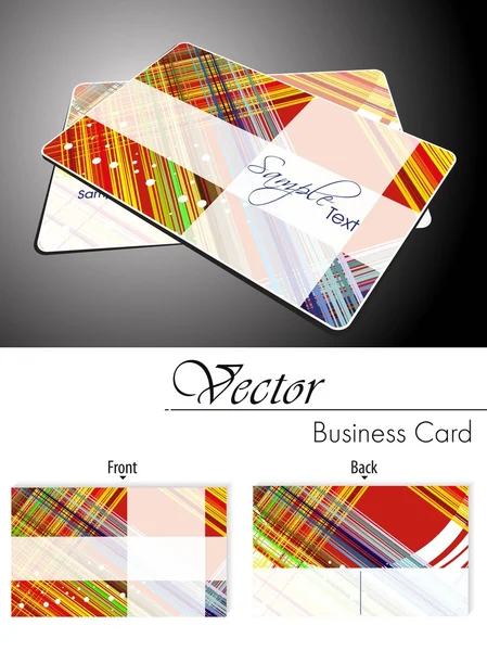 Vector visitekaartjes — Stockvector