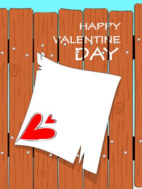 Vector for happy valentine day clipart