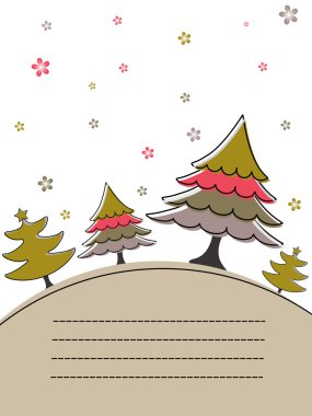 vector greeting card clipart