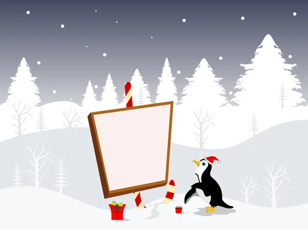 Vánoční pozadí s místem pro váš text. vektorové illustrati — Stockový vektor
