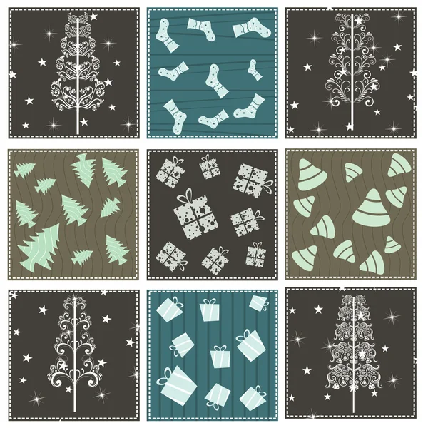 Seamless Christmas Pattern. — Stock Vector