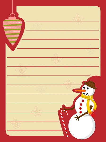 Cartão de convite retrô com ornamentos para o Natal e outras occas —  Vetores de Stock