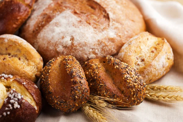 Verschillende gezond brood — Stockfoto