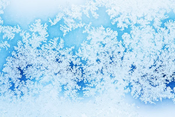 冬季霜背景 — 图库照片