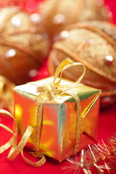 Christmas gifts and decoration — Stock Photo, Image