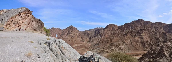 Panorama-Hajjjar-Berg. Emirat Fudschaira — Stockfoto