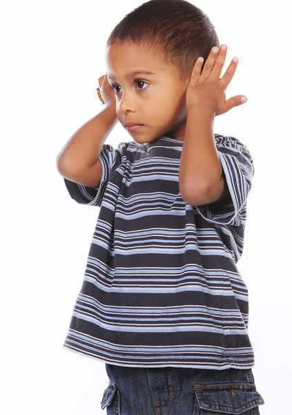 Handsome Young African American Boy — Stock Photo, Image