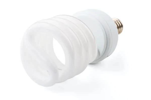 Risparmio energetico fino lampada — Foto Stock