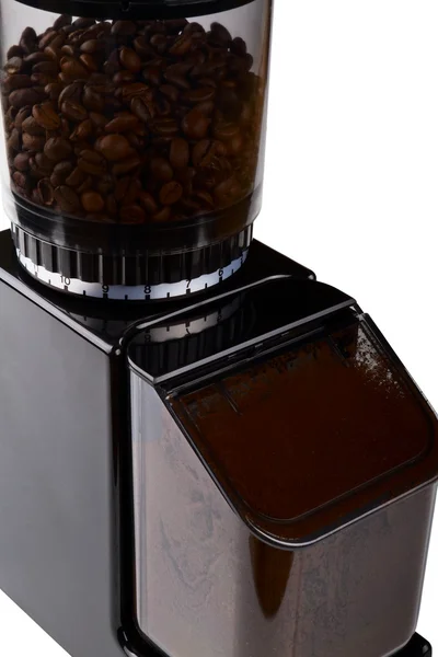 Svart kaffekvarn — Stockfoto