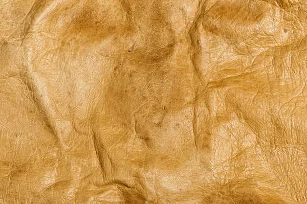 Textura. Cuero beige antiguo —  Fotos de Stock