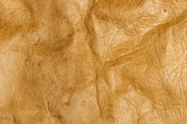 Текстура. Античная бежевая кожа — стоковое фото