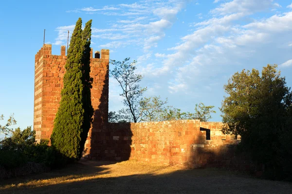 スペインの修道院サン ・ ミゲル d'escornalbou — ストック写真