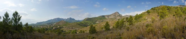 Θέα από το βουνό στο Μαϊάμι παιχνίδι στην Ισπανία. — Φωτογραφία Αρχείου