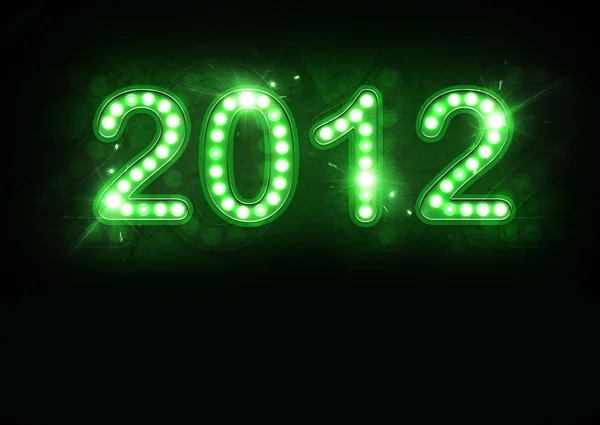 С Новым 2012 годом — стоковое фото