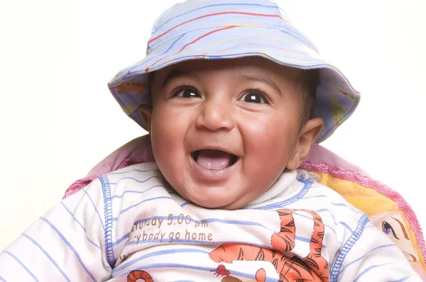 南アジアのかわいい赤ちゃんの少年 — ストック写真
