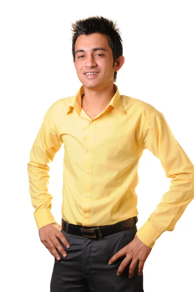 Succesvolle jonge Zuid-Aziatische zakenman — Stockfoto