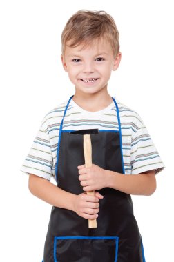 Boy with tools