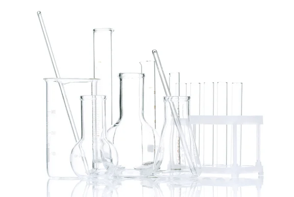 实验室玻璃器皿 — 图库照片
