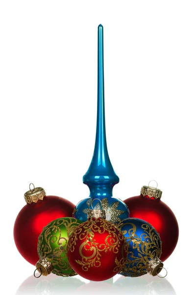 Set of baubles — Stock Photo, Image