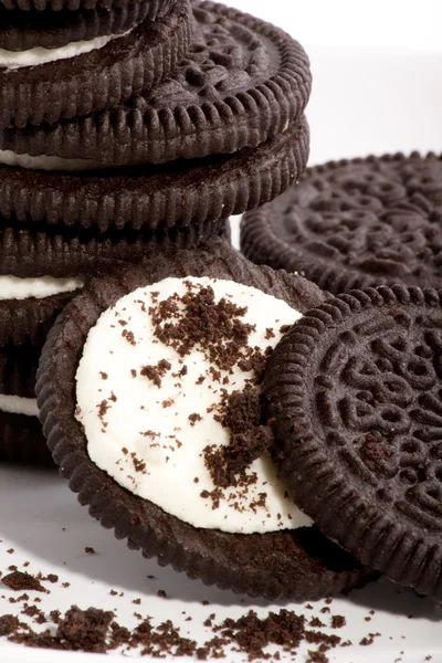 Čokoládové sušenky cookies — Stock fotografie