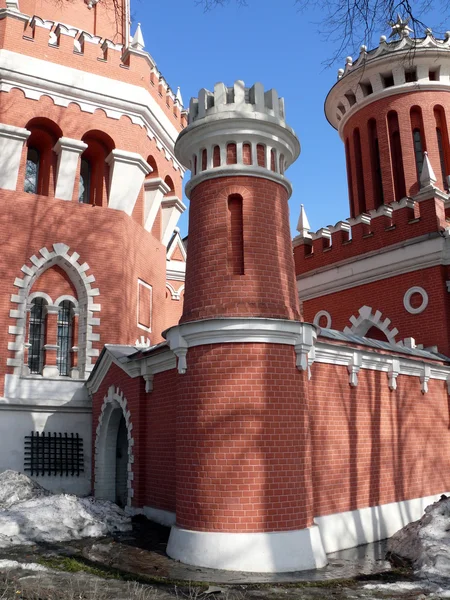 Petrovski reizen paleis in Moskou, Rusland — Stockfoto